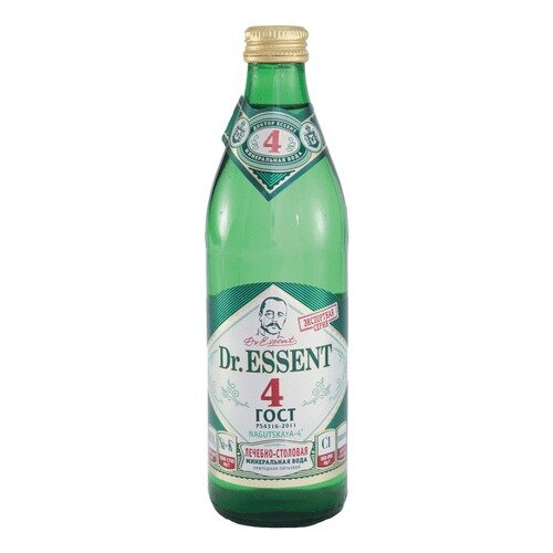 Вода минеральная Ессентуки Dr.Essent №4 бутылка стекло 450 мл