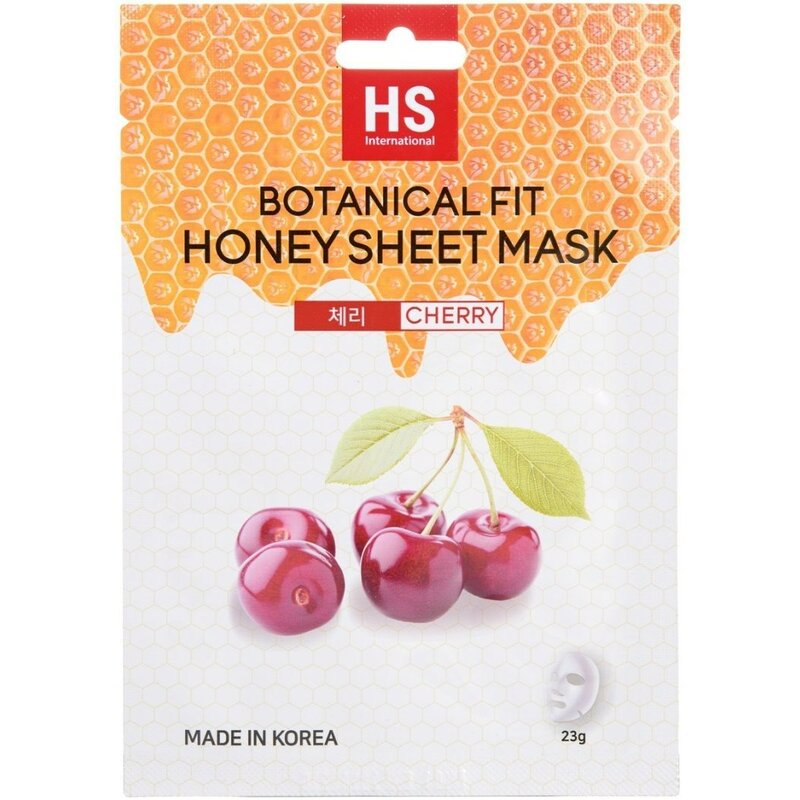 Маска для лица с мёдом и экстрактом Вишни Botanical Fit Honey Vo7 23 г