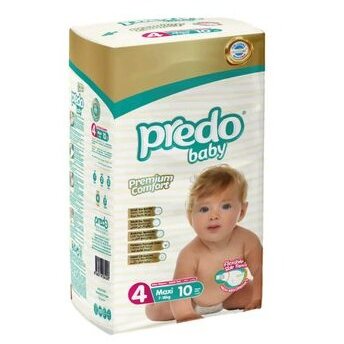 Подгузники для детей Baby Predo/Предо 7-18 кг р.4 10 шт.