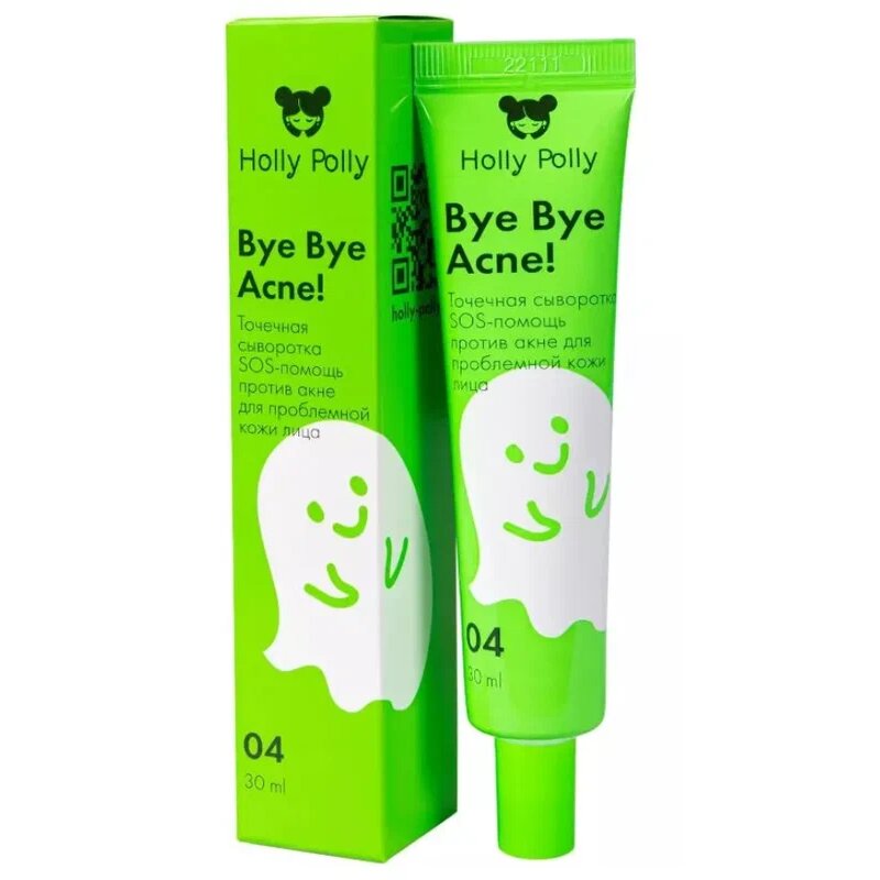 Bye bye acne! сыворотка точечная sos-помощь против акне 30мл для проблемной кожи лица