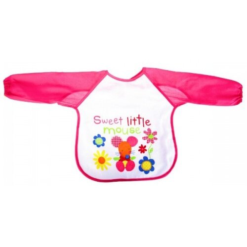 Слюнявчик с рукавами Бусинка 1055