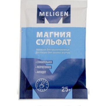 Магния сульфат порошок 25 г
