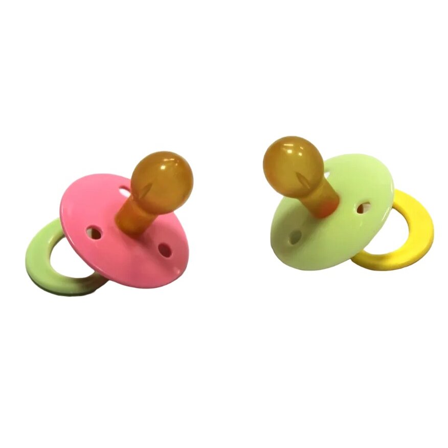 Соска-пустышка Мой малыш арт.21711 Вишенка латексная классическая от 12 мес. 2 шт.