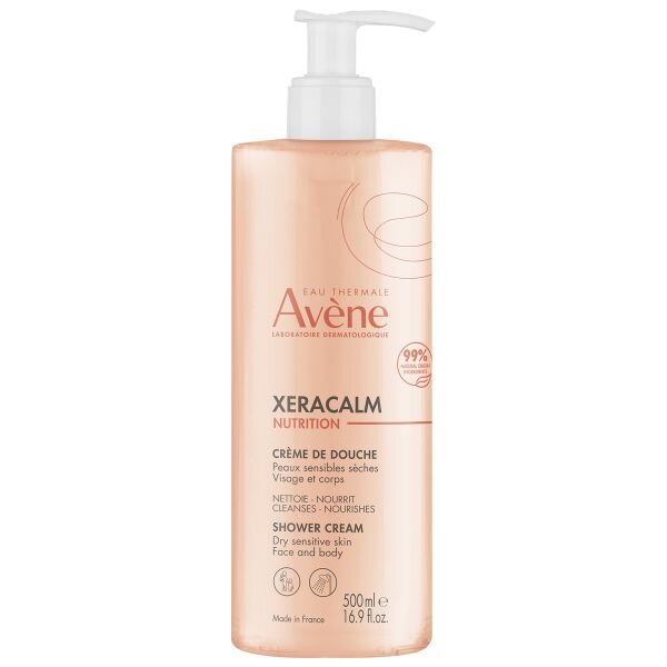 Крем-гель для тела Avene xeracalm nutrition легкий питательный очищающий 500 мл