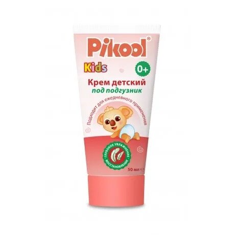 Крем детский под подгузник Pikool с маслом жожоба/Д-пантенолом с 0 мес 50 мл