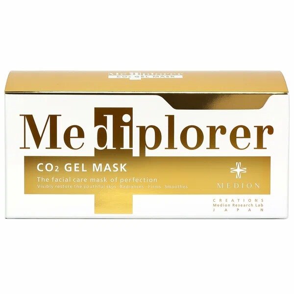 Маска Mediplorer гелевая для лица CO2 6 шт.