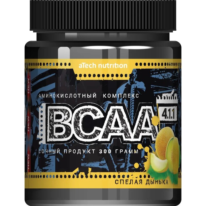Комплекс аминокислотный aTech Nutrition BCAA 4.1.1 Power Balance спелая дынька 300 г