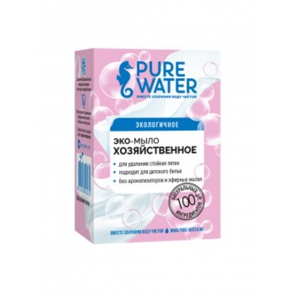 Мыло хозяйственное Pure water 175 г