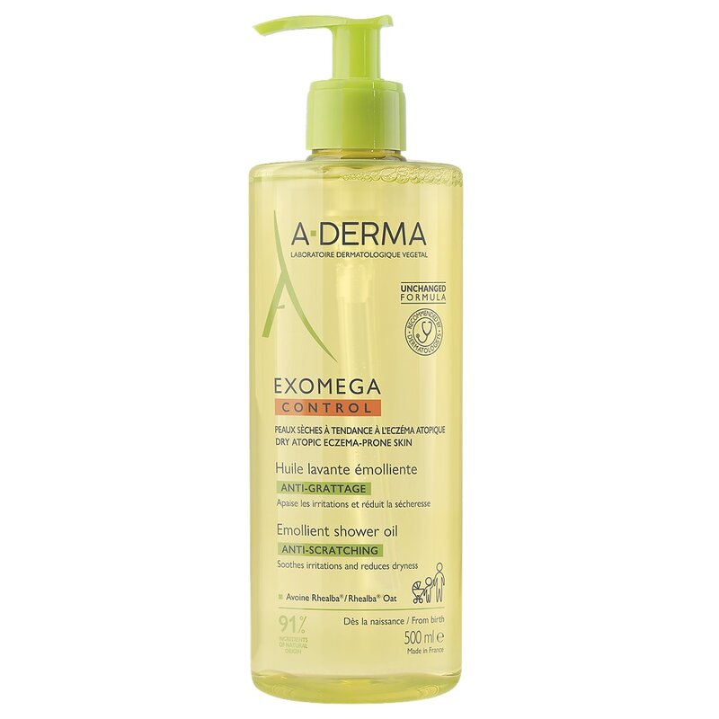 Масло для душа A-derma Exomega Control смягчающее 500 мл