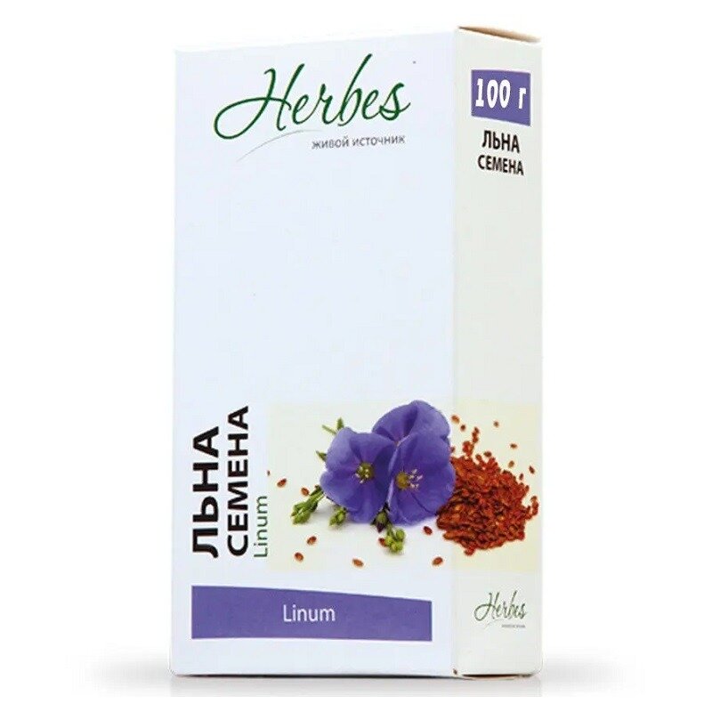 Льна семена Herbes пакет 100 г