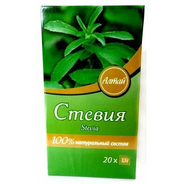Стевия листья Fito-Алтай фильтр-пакеты 1,5 г 20 шт.
