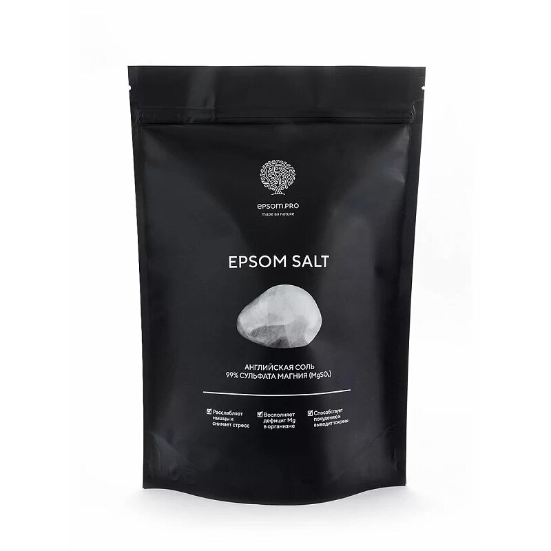 Соль для ванн Epsom Английская 1 кг
