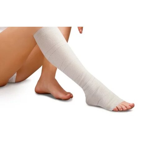 Бинт медицинский эластичный вязаный 2,0 м х 100 мм