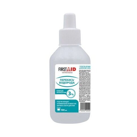 Перекись водорода First Aid 3% 100 мл