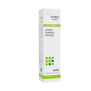 Экспресс-пилинг Vitrio therapy для проблемной и жирной кожи анти акне 30 мл