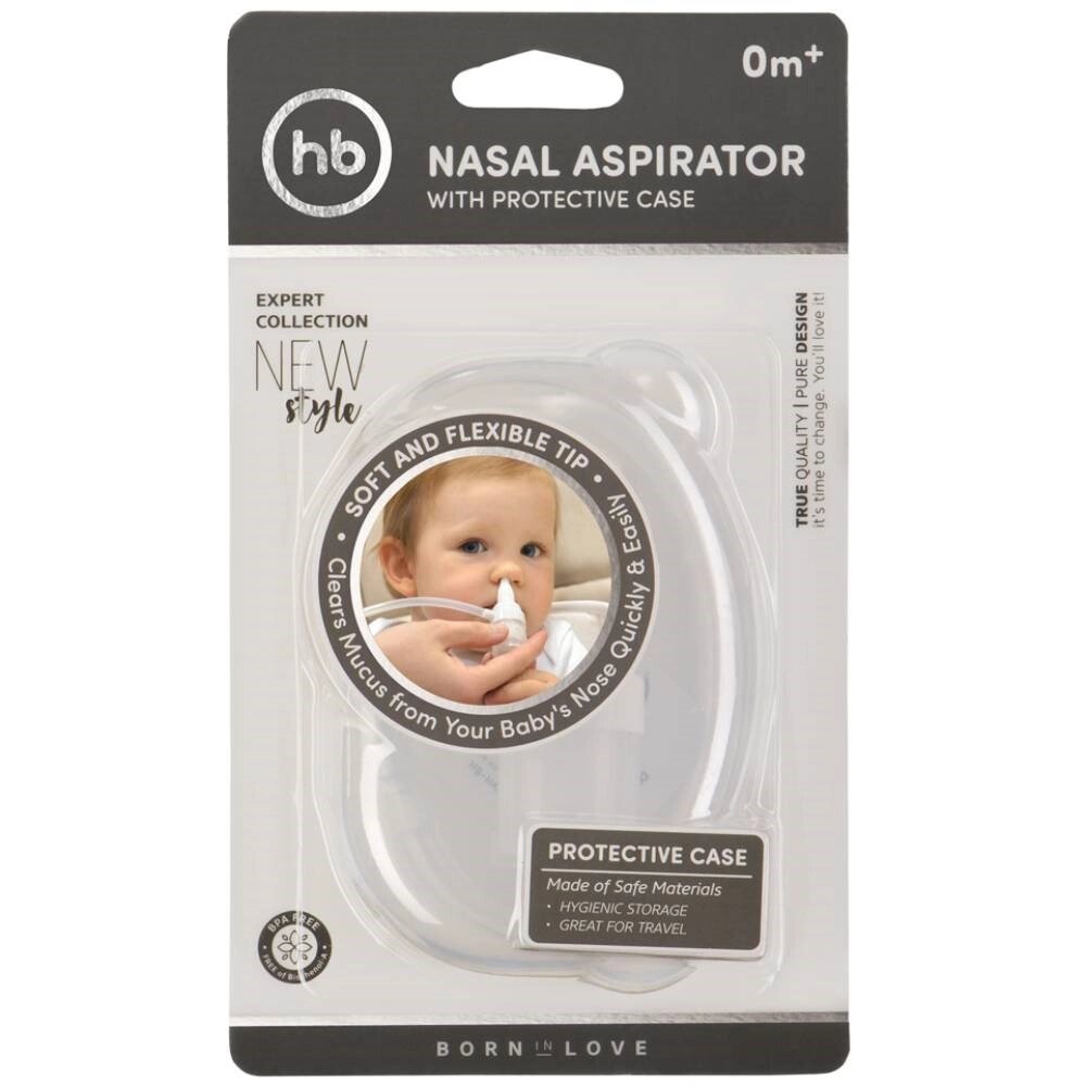Аспиратор назальный в футляре Happy Baby/Хэппи Беби