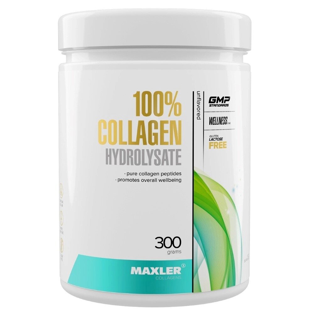Коллаген гидролизованный 100% Макслер (Maxler) порошок без вкуса 300 г