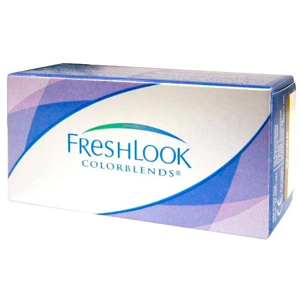 Линзы контактные цветные Alcon/Алкон freshlook colorblends (8.6/-0,00) True sapphire 2шт