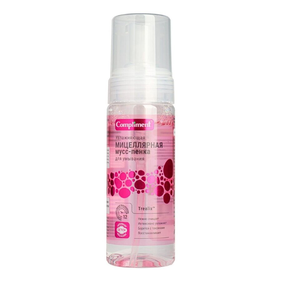 Мусс-пенка мицеллярная для умывания Комплимент (Compliment) увлажняющая 150 мл