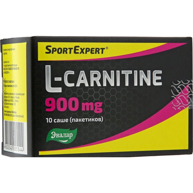СпортЭксперт I-карнитин порошок 900 мг саше 10 шт.