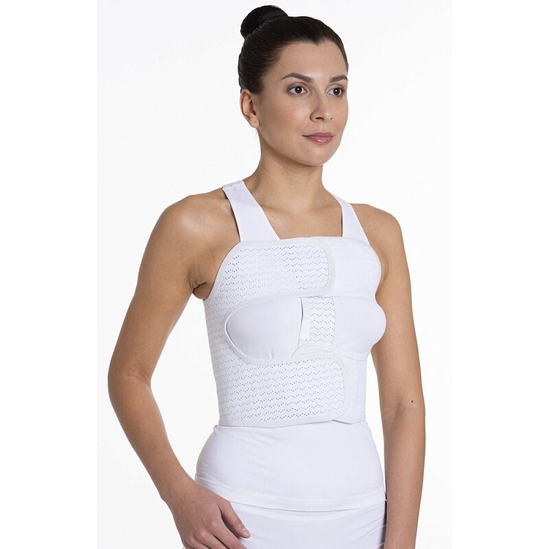Пояс Комф-орт к-620 женский грудо-брюшной послеоперационный размер 4 80-100 см