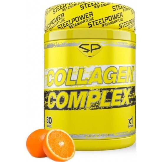 Концентрат Steelpower Collagen Complex 2.0 Апельсин 300 г