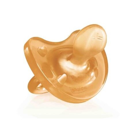 Chicco Пустышка Physio Soft натуральный латекс 0-6 мес.