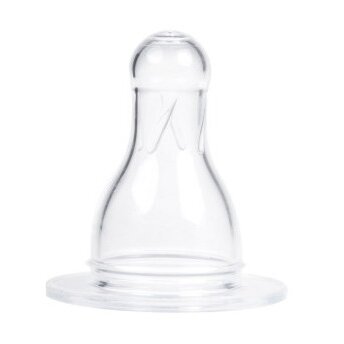 Соска Canpol арт.18/315 силиконовая круглая медленный поток 3 мес.+