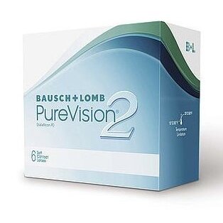 Линзы контактные Bausch&Lomb Purevision2 HD 8.6/-2,00 6 шт.