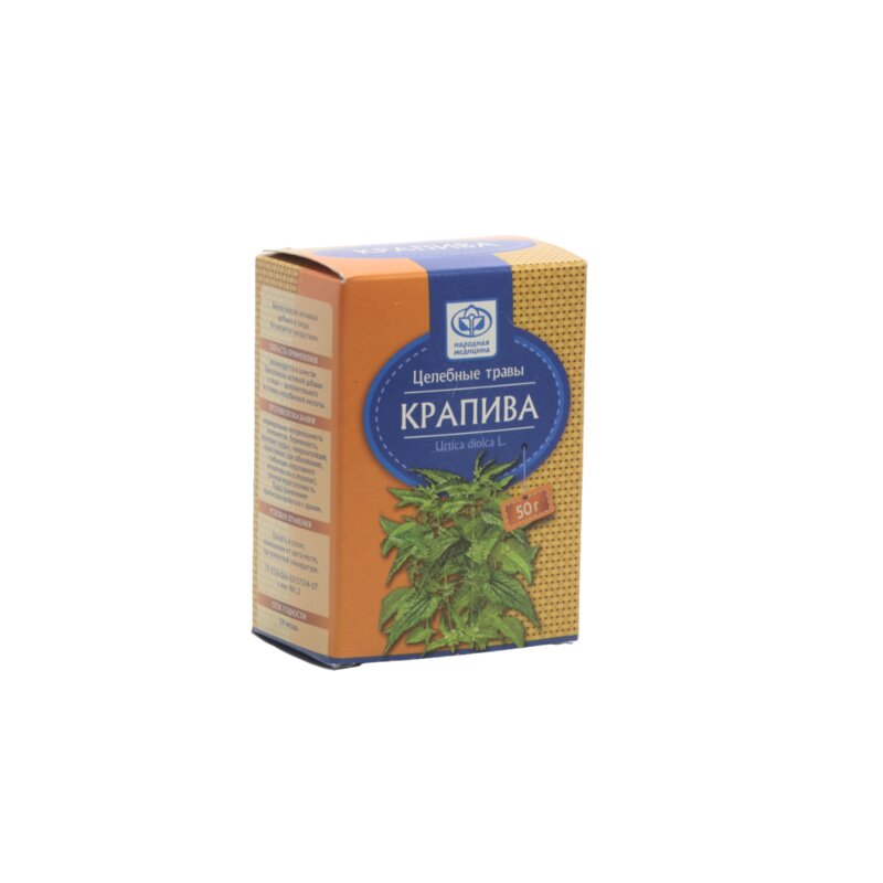 Крапивы листья Целебные травы 50 г x1