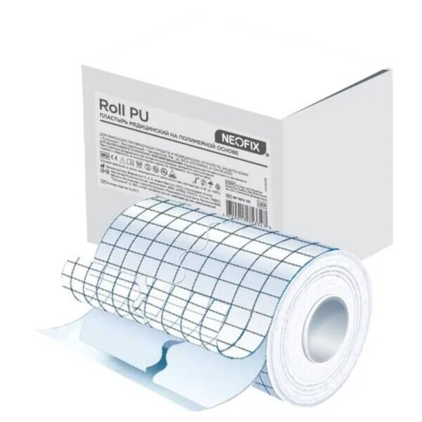 Лейкопластырь рулонный Неофикс (Neofix) Roll PU на полимерной основе 10х1000 см