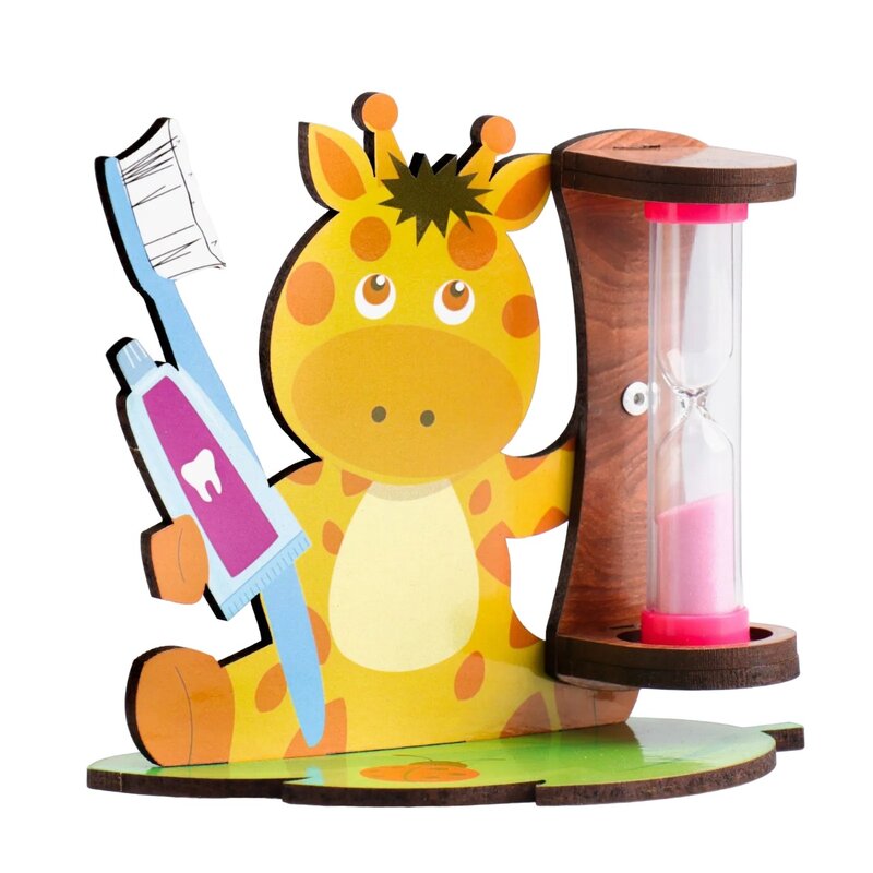Песочные часы для чистки зубов Жираф 3 мин