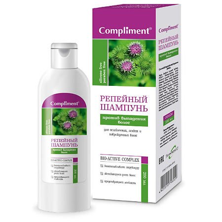Шампунь репейный Комплимент (Compliment) 200 мл