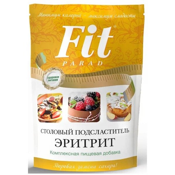 Столовый подсластитель Fitparad Эритрит 400 г