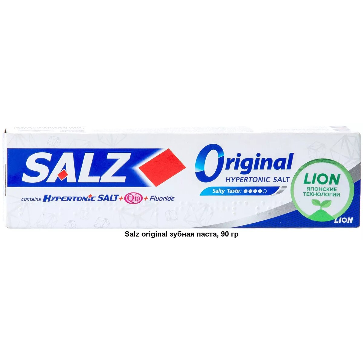 Паста зубная Lion Thailand Salz Original с коэнзимом Q10 90 г