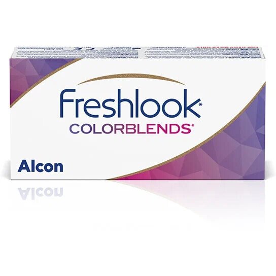 Линзы контактные цветные Alcon/Алкон freshlook colorblends (8.6/-0,00) Blue 2шт