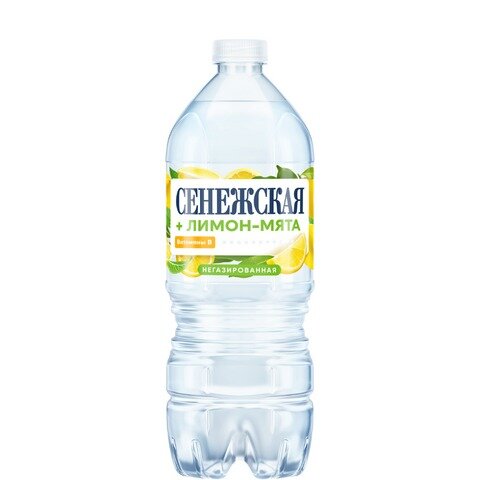Вода минеральная Сенежская + Лимон-Мята 0,44 л