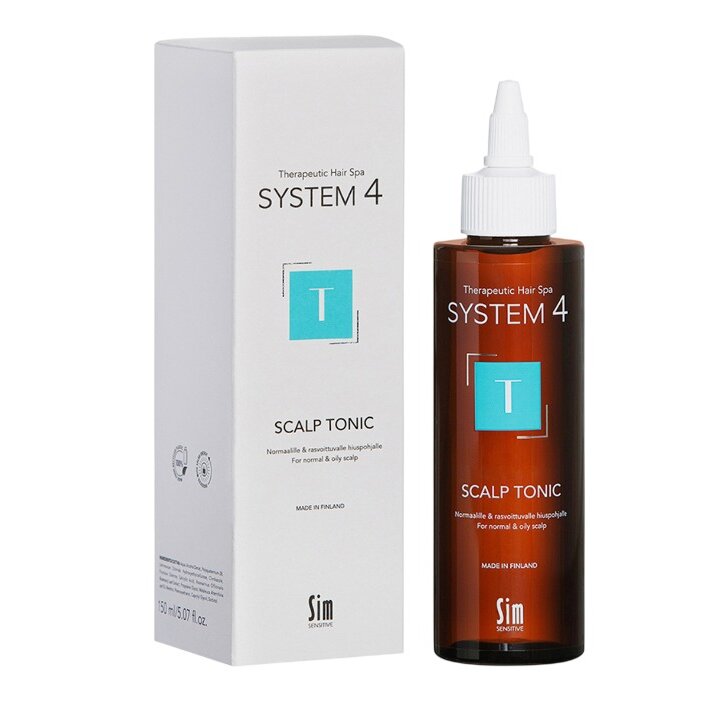 Терапевтический тоник "Т" для улучшения кровообращения кожи головы и роста волос 200 мл System 4 (Система 4)