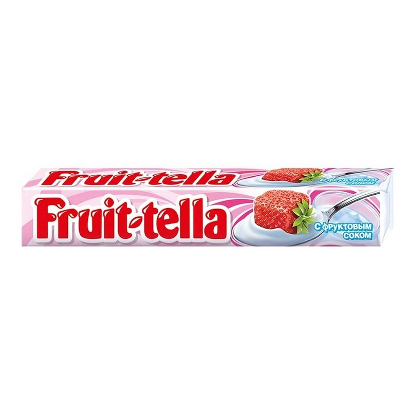 Конфеты жевательные Fruittella клубничный йогурт 41 г