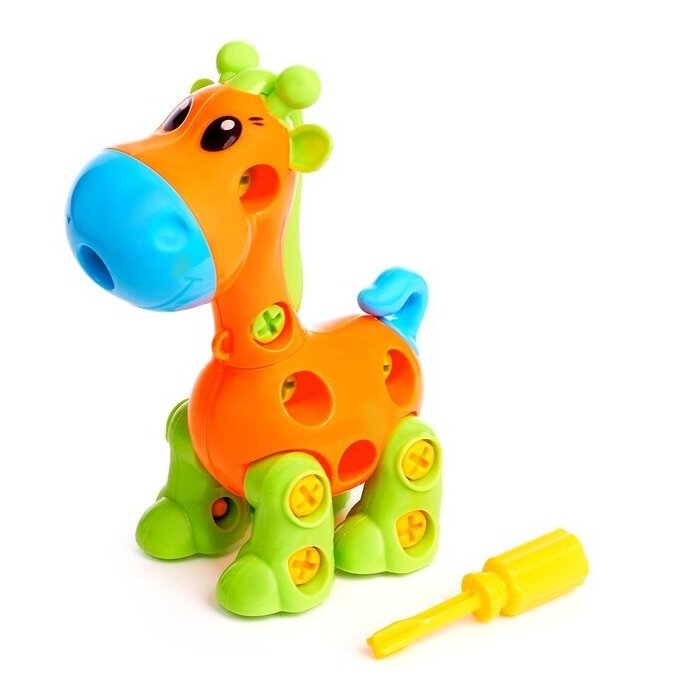 Sl конструктор винтовой жираф 16 деталей