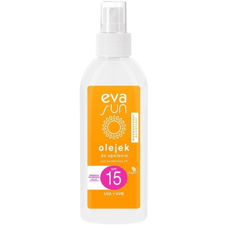 Масло для загара Eva Sun SPF15 150 мл
