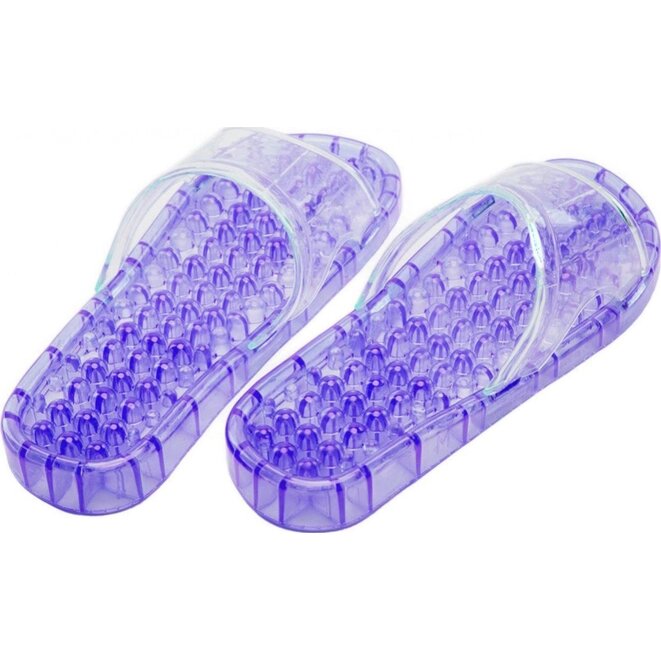 Тапочки массажные силиконовые Bradex шиацу р.l 26см kz 0378