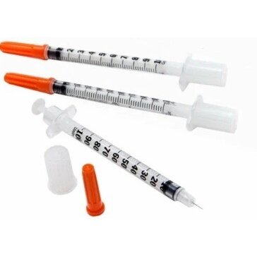 Шприц BD micro-fine+ инсулиновый 0,5 мл u-100 0,3x8 мм 30G 1 шт.
