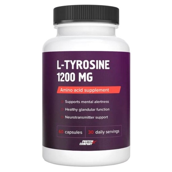 L-Тирозин Протеин Компани (Protein company) капсулы 1200 мг 60 шт.