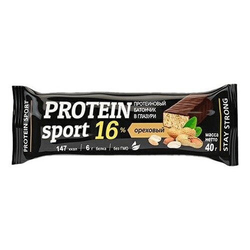 Батончик протеиновый Effort Protein Sport ореховый 1 шт.