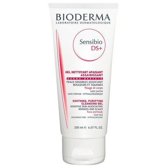 Гель очищающий Bioderma Sensibio DS Плюс 200 мл