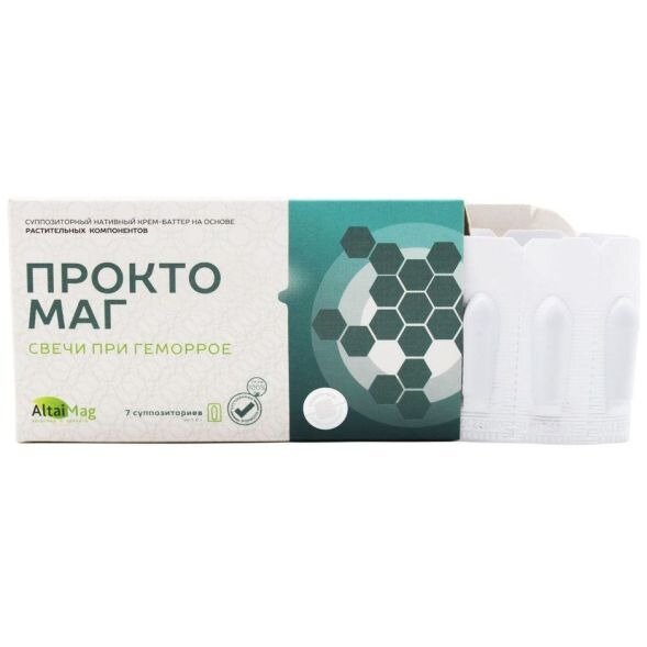Проктомаг суппозитории 7 шт.