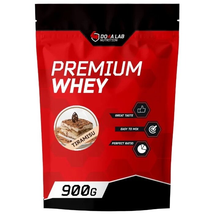 Протеин Do4a Lab Premium Whey 80% тирамису 900 г