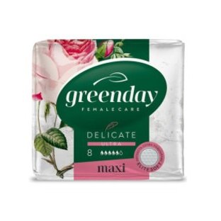 Прокладки гигиенические Green Day Delicate Ultra Maxi Dry 8 шт.