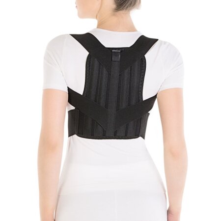 Корректор осанки Тривес Т.54.01 (Т-1778) черный р.XL